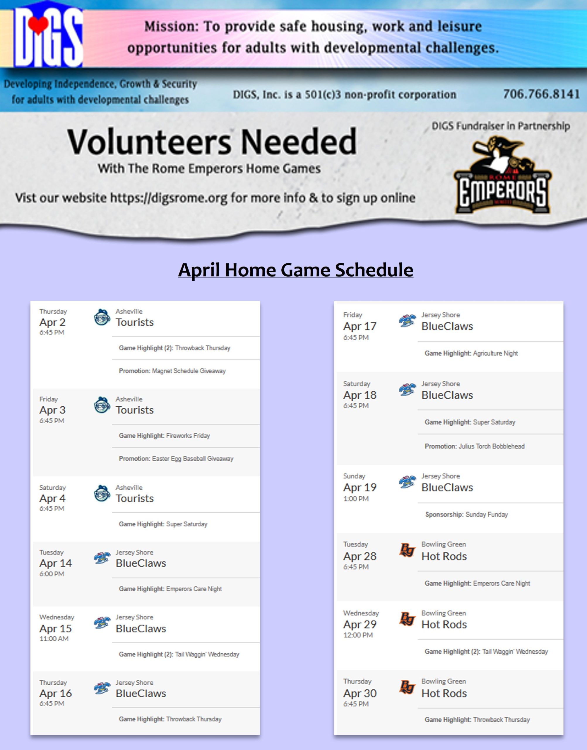 2026-april-baseball-fundraiser-schedule