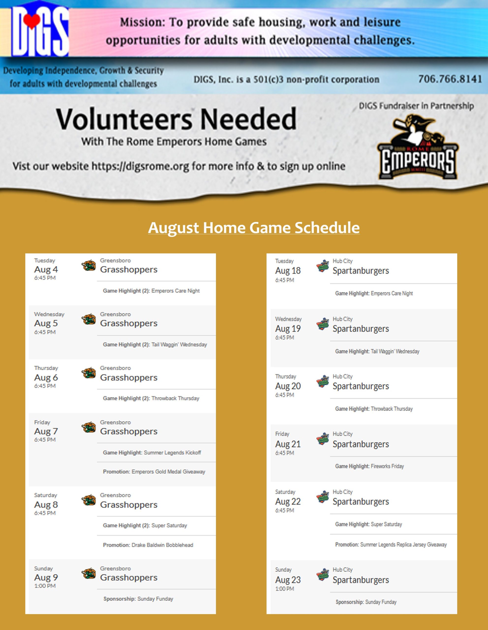 2026-august-baseball-fundraiser-schedule