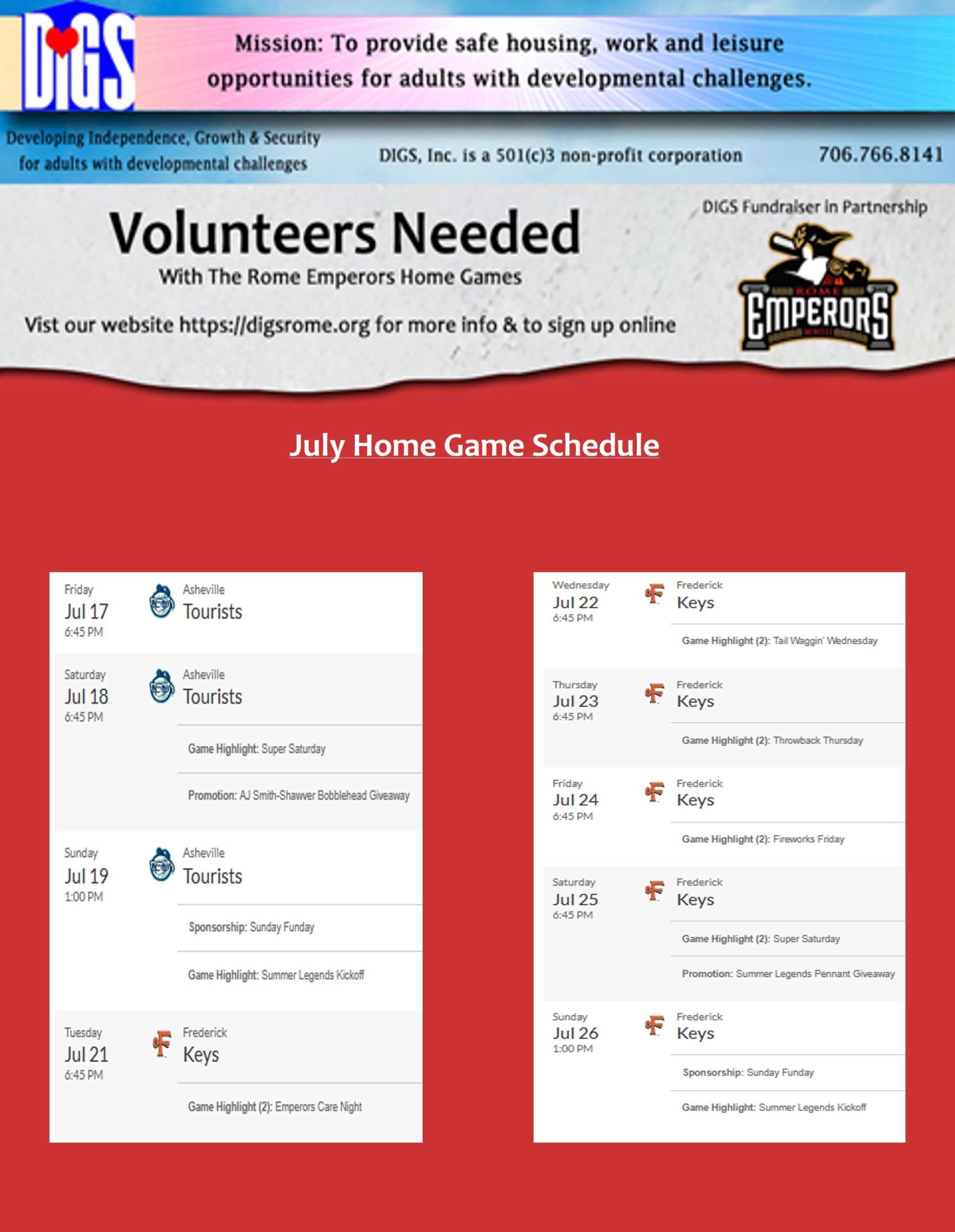 2026-july-baseball-fundraiser-schedule